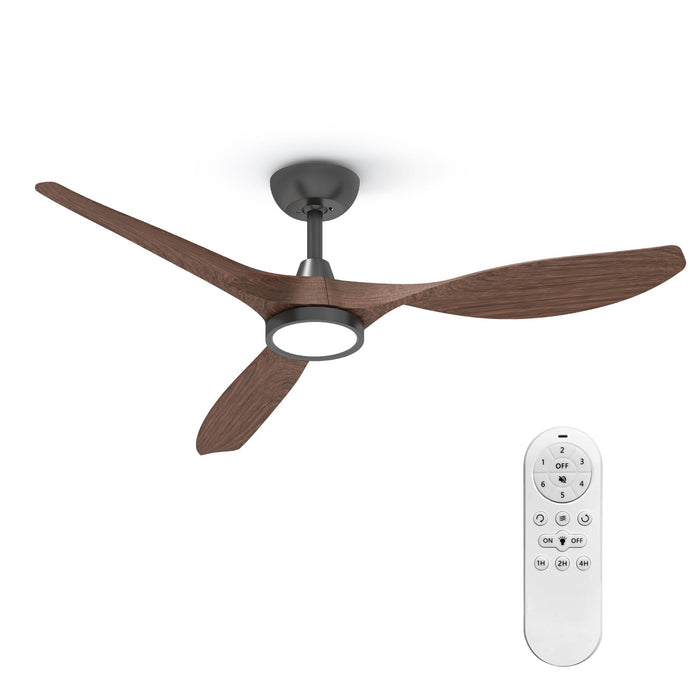 52 Inch  Ceiling Fans with Quiet DC Motor and 3 Colour Temperature