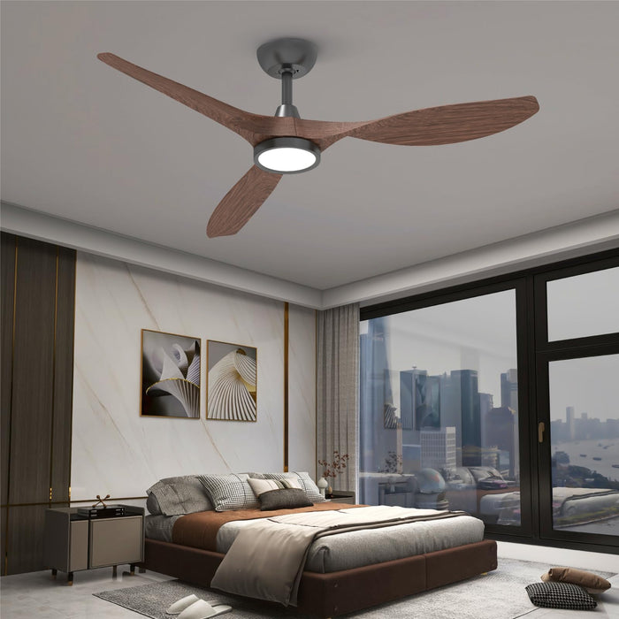 52 Inch  Ceiling Fans with Quiet DC Motor and 3 Colour Temperature